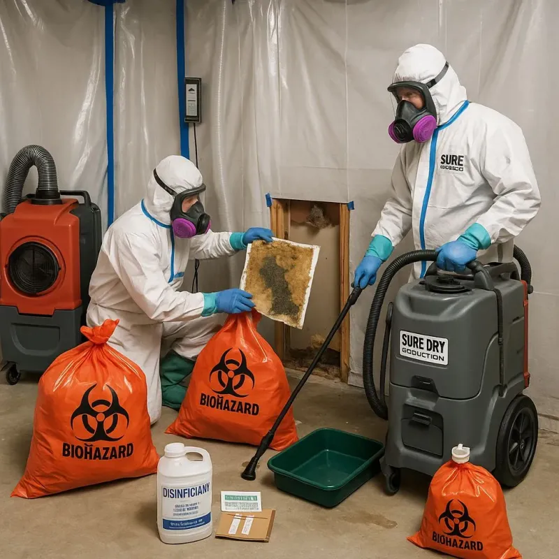 Contaminated Water Handling Protocols process in Kingston, MO